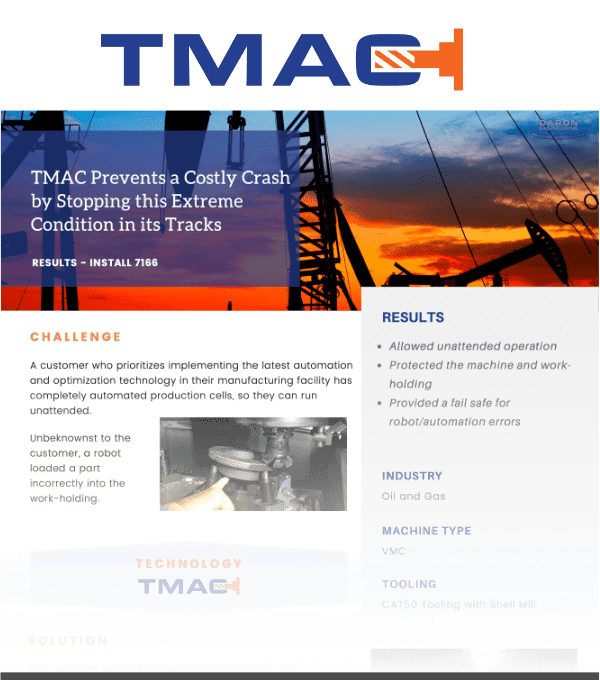TMAC Prevents a Costly Crash by Stopping this Extreme Condition in its Tracks