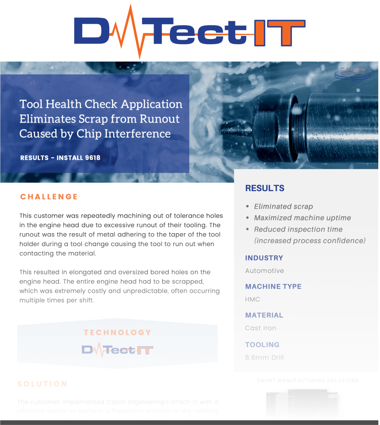 9618 Result_DTect-IT Homepage_Caron Engineering
